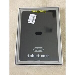 Heyday Apple iPad Mini 1,2,3,4,5 Soft Touch Case-Black